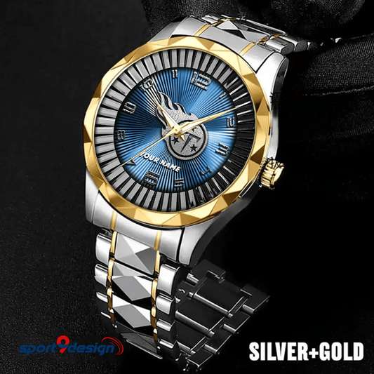 Tennessee Titans Business Watch For Men Automatic Mechanical Stainless Steel Band 2025