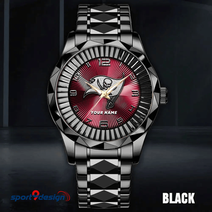 Tampa Bay Buccaneers Business Watch For Men Automatic Mechanical Stainless Steel Band 2025
