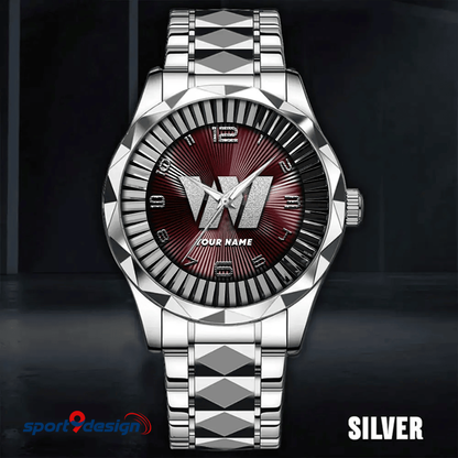 Washington Commanders Business Watch For Men Automatic Mechanical Stainless Steel Band 2025