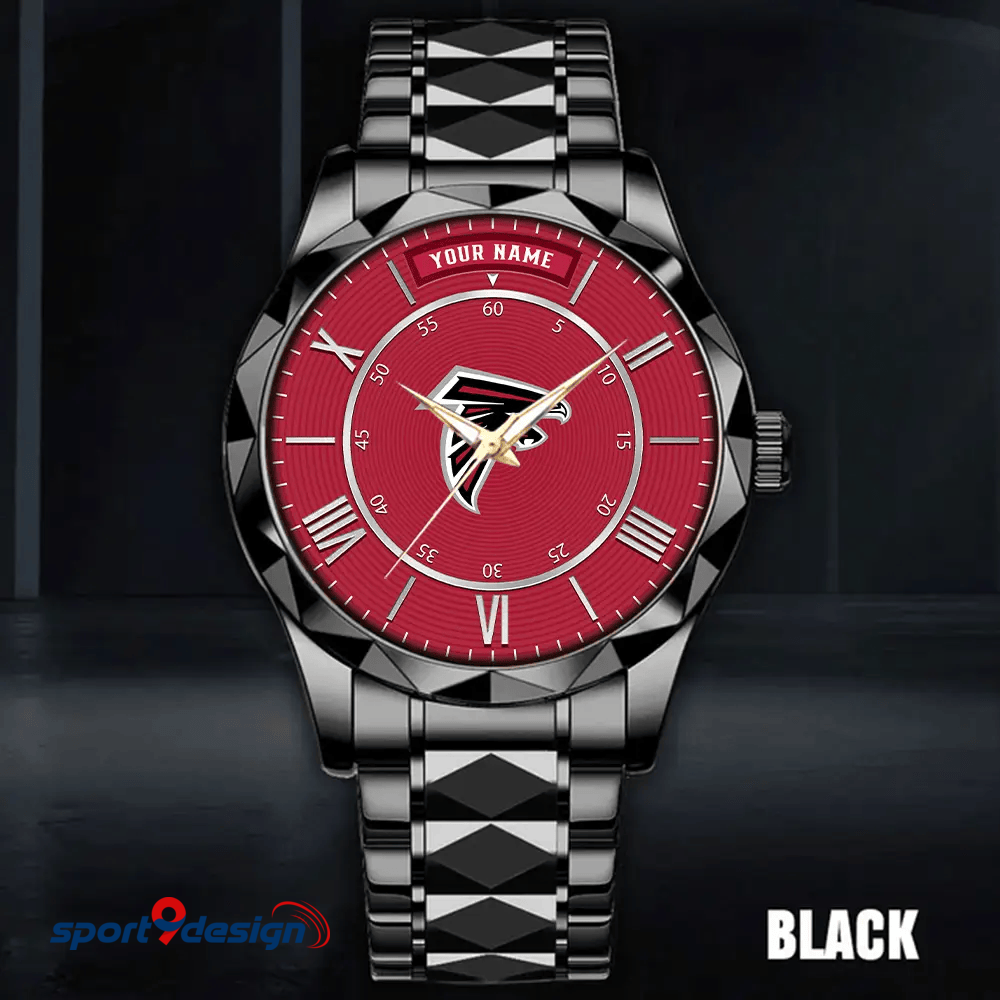 Atlanta Falcons Business Watch For Men Automatic Mechanical Stainless Steel Band 2025