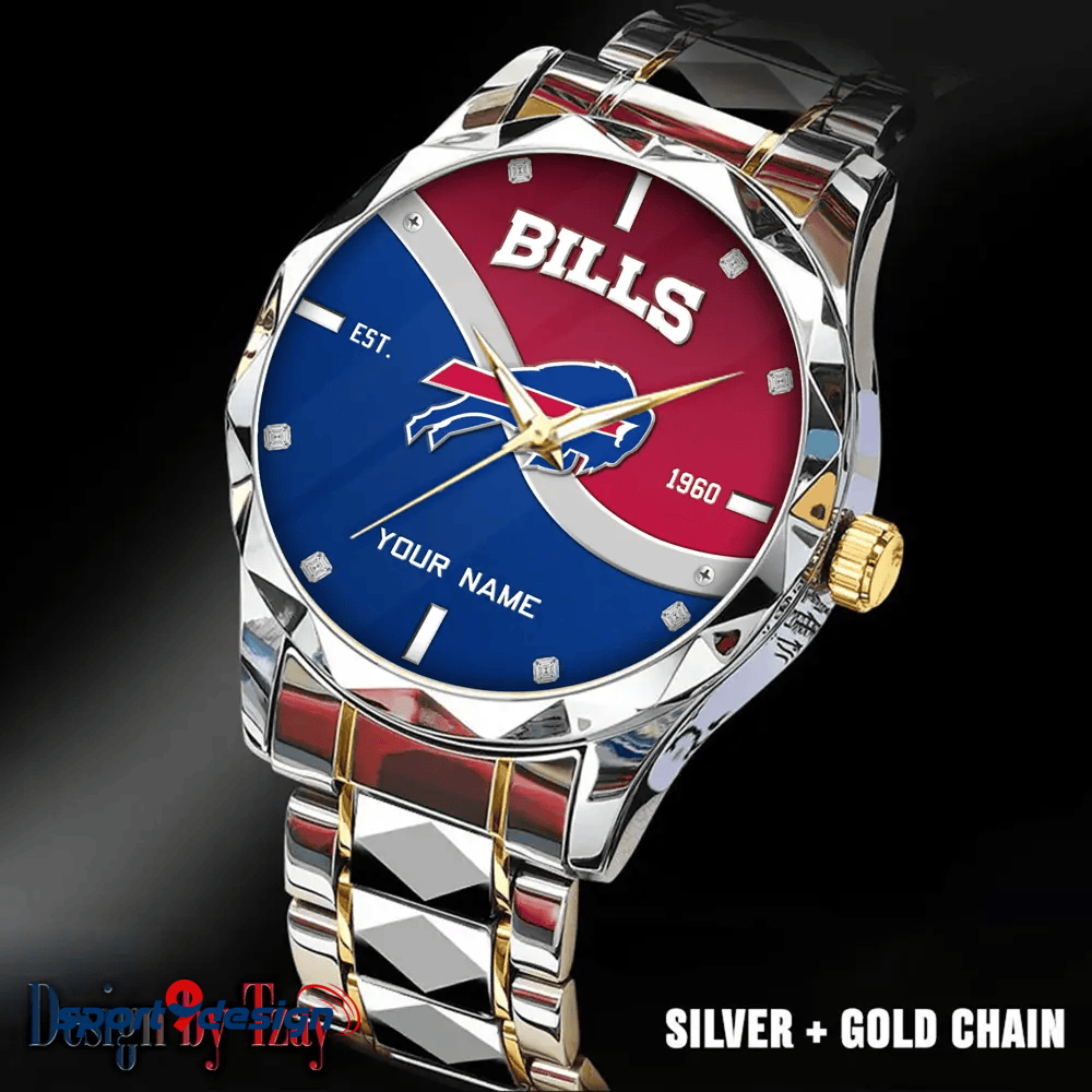 Buffalo Bills Warterproof Sports Men Watches Top Brand Luxury Clock Style 2025