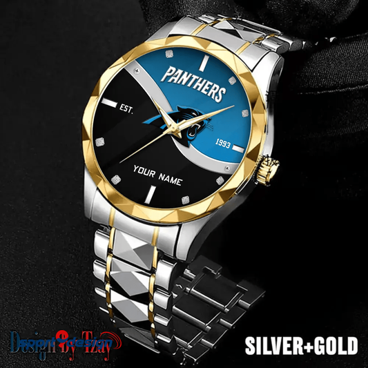 Carolina Panthers Warterproof Sports Men Watches Top Brand Luxury Clock Style 2025