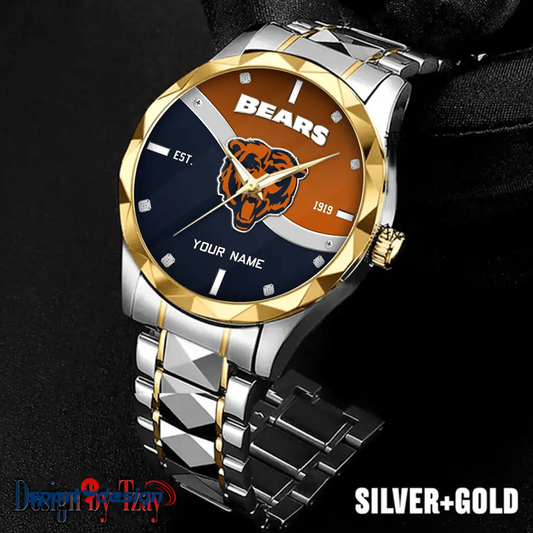 Chicago Bears Warterproof Sports Men Watches Top Brand Luxury Clock Style 2025