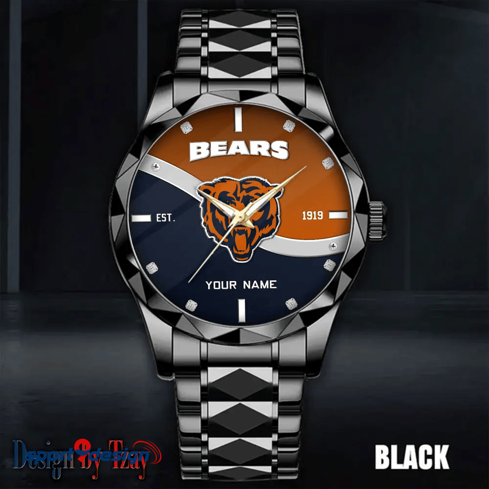 Chicago Bears Warterproof Sports Men Watches Top Brand Luxury Clock Style 2025