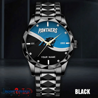 Carolina Panthers Warterproof Sports Men Watches Top Brand Luxury Clock Style 2025