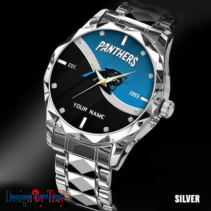 Carolina Panthers Warterproof Sports Men Watches Top Brand Luxury Clock Style 2025