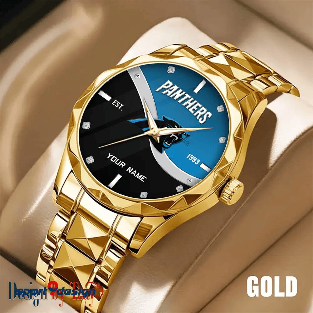 Carolina Panthers Warterproof Sports Men Watches Top Brand Luxury Clock Style 2025