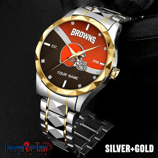 Cleveland Browns Warterproof Sports Men Watches Top Brand Luxury Clock Style 2025