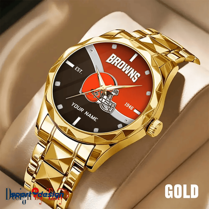Cleveland Browns Warterproof Sports Men Watches Top Brand Luxury Clock Style 2025