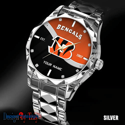Cincinnati Bengals Warterproof Sports Men Watches Top Brand Luxury Clock Style 2025