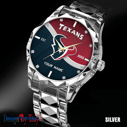 Houston Texans Warterproof Sports Men Watches Top Brand Luxury Clock Style 2025