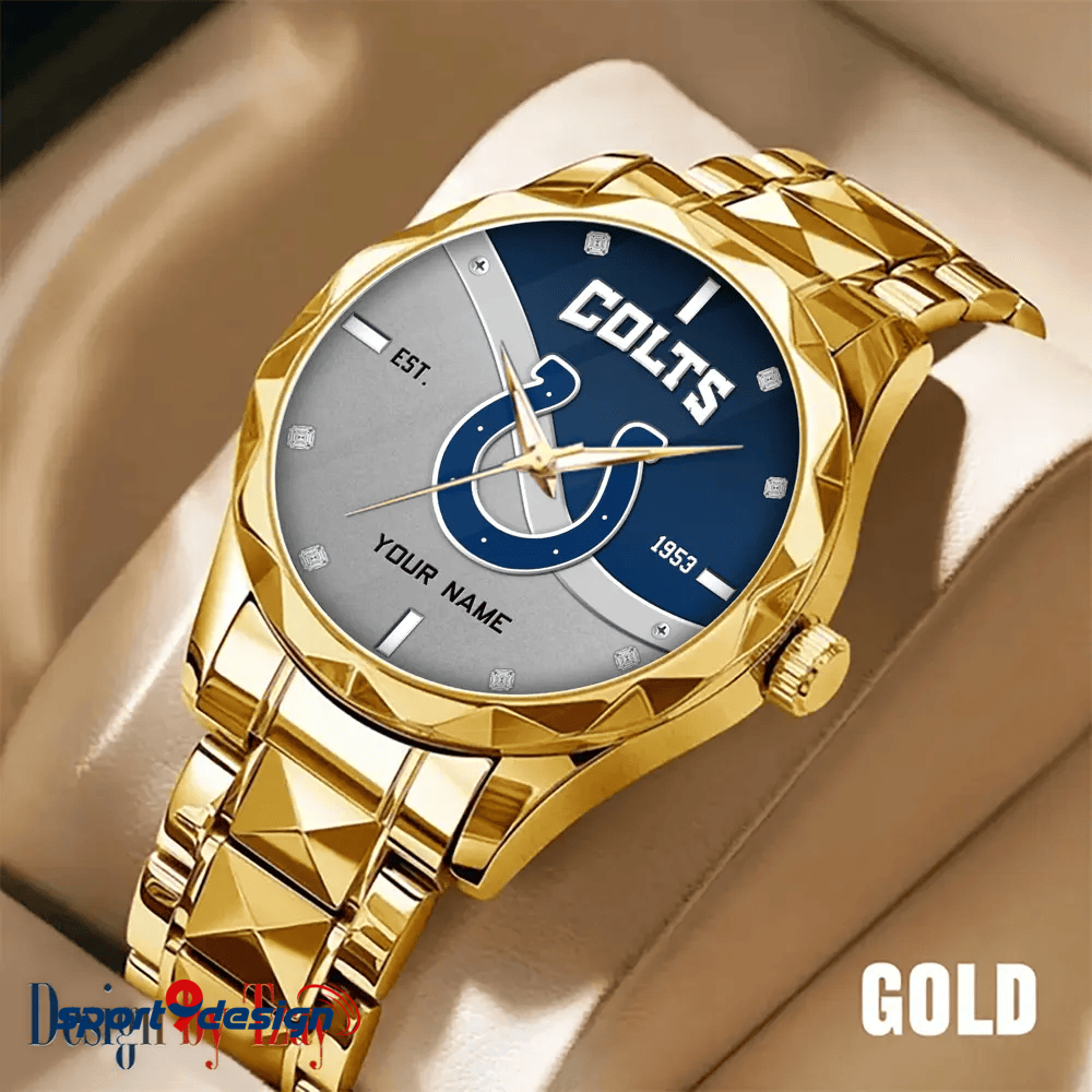 Indianapolis Colts Warterproof Sports Men Watches Top Brand Luxury Clock Style 2025
