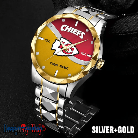 Kansas City Chiefs Warterproof Sports Men Watches Top Brand Luxury Clock Style 2025