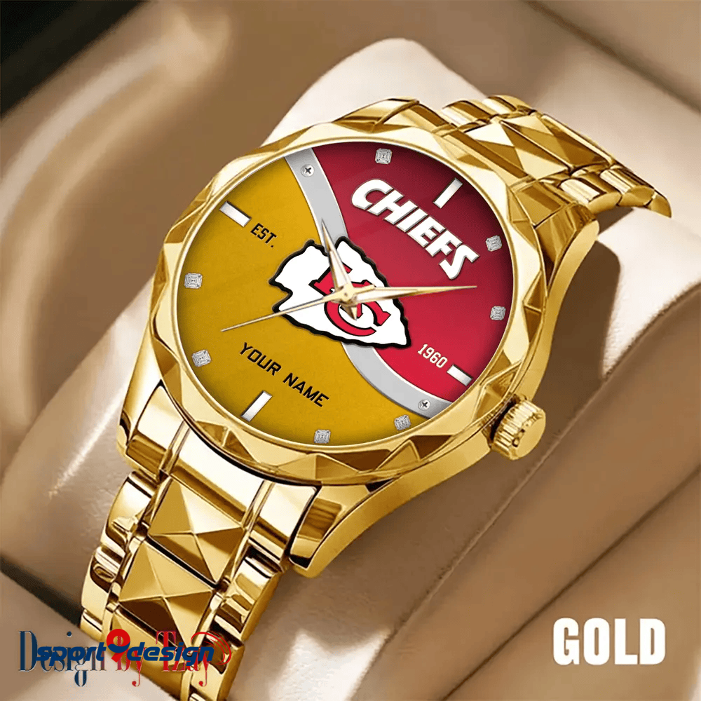 Kansas City Chiefs Warterproof Sports Men Watches Top Brand Luxury Clock Style 2025