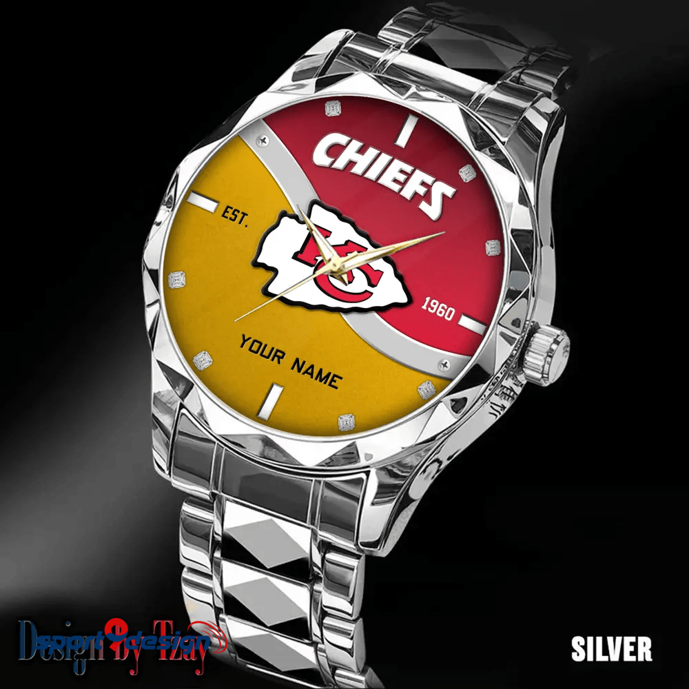 Kansas City Chiefs Warterproof Sports Men Watches Top Brand Luxury Clock Style 2025