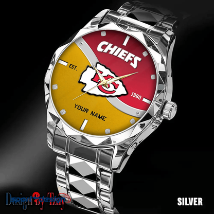 Kansas City Chiefs Warterproof Sports Men Watches Top Brand Luxury Clock Style 2025