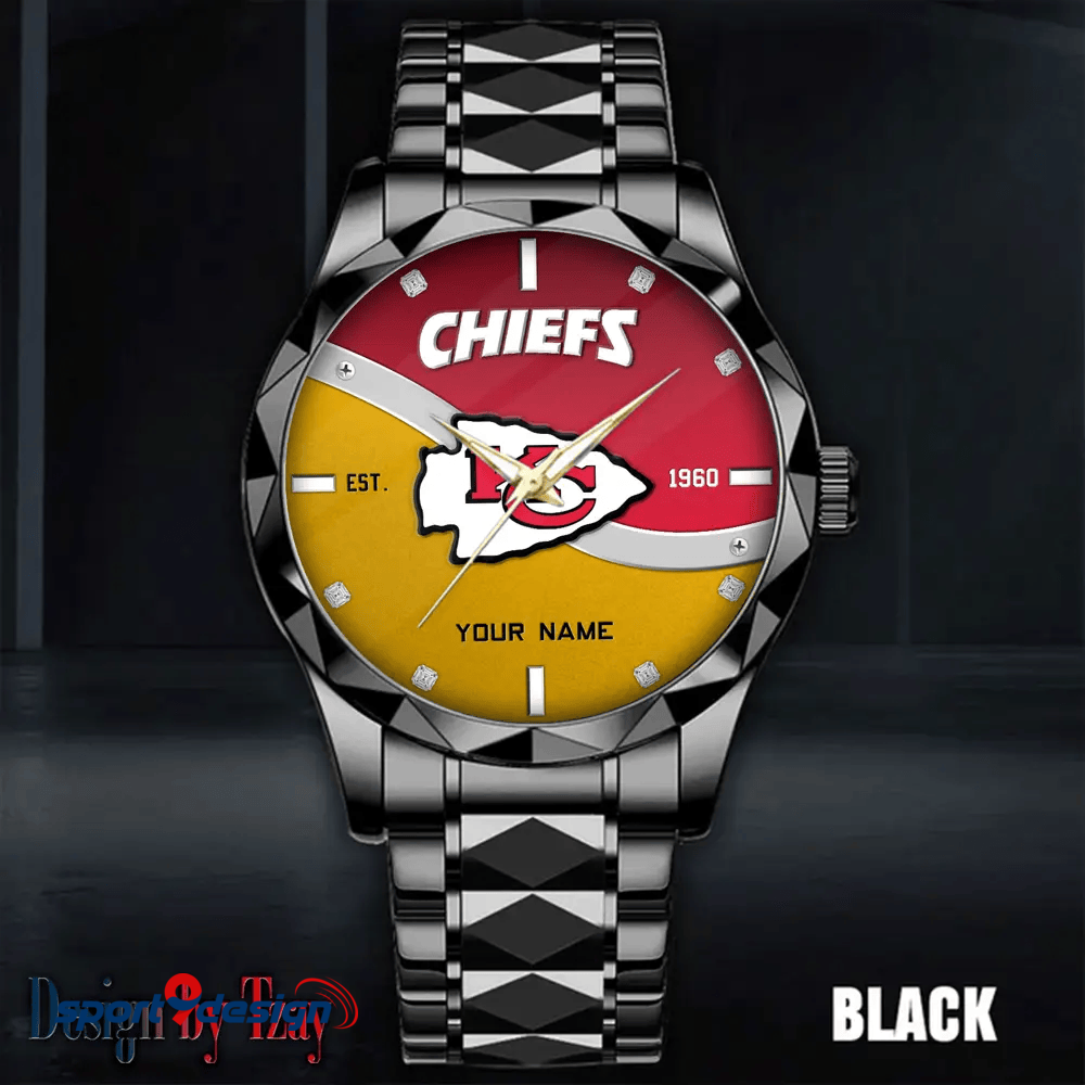 Kansas City Chiefs Warterproof Sports Men Watches Top Brand Luxury Clock Style 2025