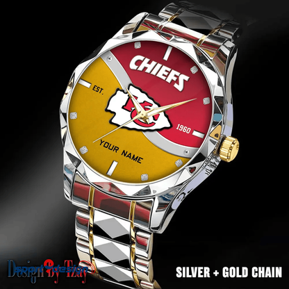 Kansas City Chiefs Warterproof Sports Men Watches Top Brand Luxury Clock Style 2025