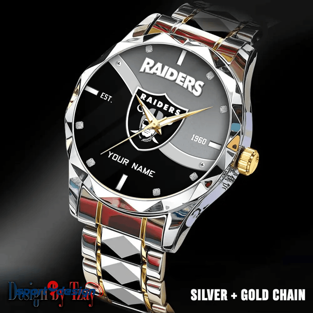 Las Vegas Raiders Warterproof Sports Men Watches Top Brand Luxury Clock Style 2025