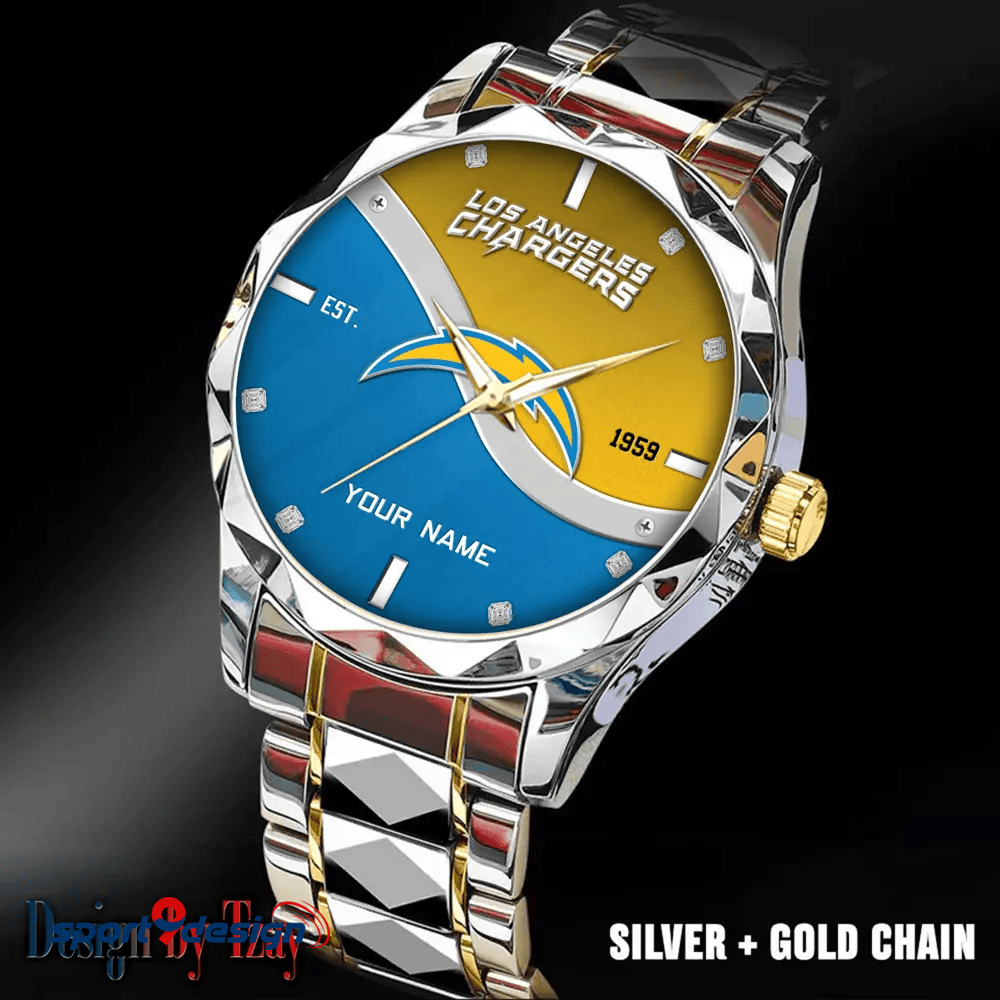 Los Angeles Chargers Warterproof Sports Men Watches Top Brand Luxury Clock Style 2025