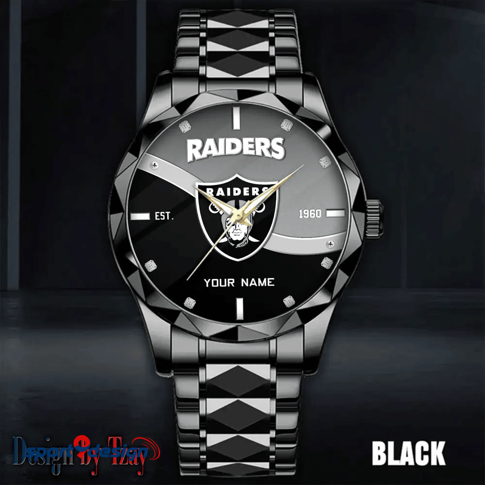 Las Vegas Raiders Warterproof Sports Men Watches Top Brand Luxury Clock Style 2025