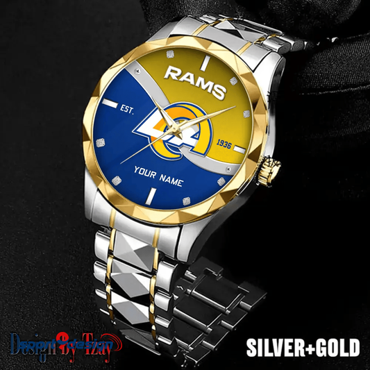Los Angeles Rams Warterproof Sports Men Watches Top Brand Luxury Clock Style 2025