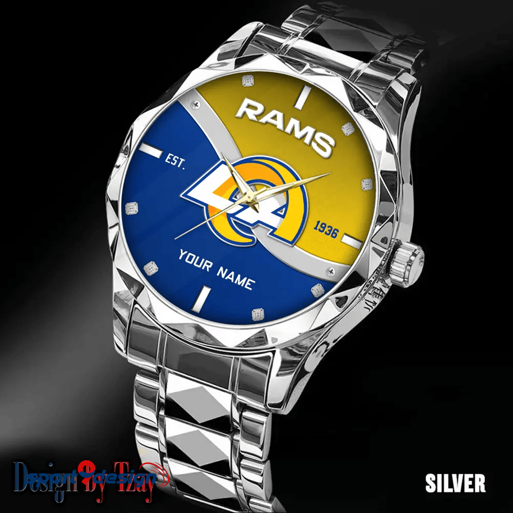 Los Angeles Rams Warterproof Sports Men Watches Top Brand Luxury Clock Style 2025