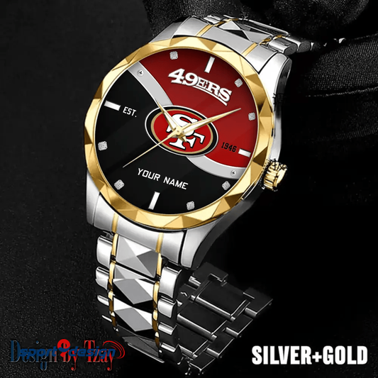 San Francisco 49ers Warterproof Sports Men Watches Top Brand Luxury Clock Style 2025