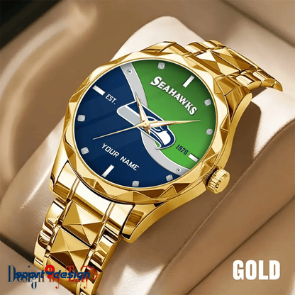 Seattle Seahawks Warterproof Sports Men Watches Top Brand Luxury Clock Style 2025