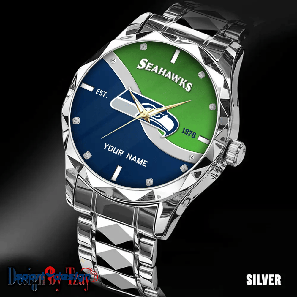 Seattle Seahawks Warterproof Sports Men Watches Top Brand Luxury Clock Style 2025