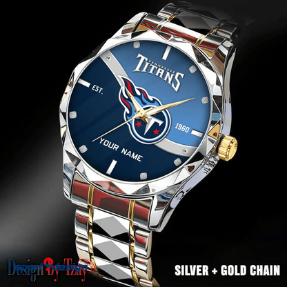 Tennessee Titans Warterproof Sports Men Watches Top Brand Luxury Clock Style 2025