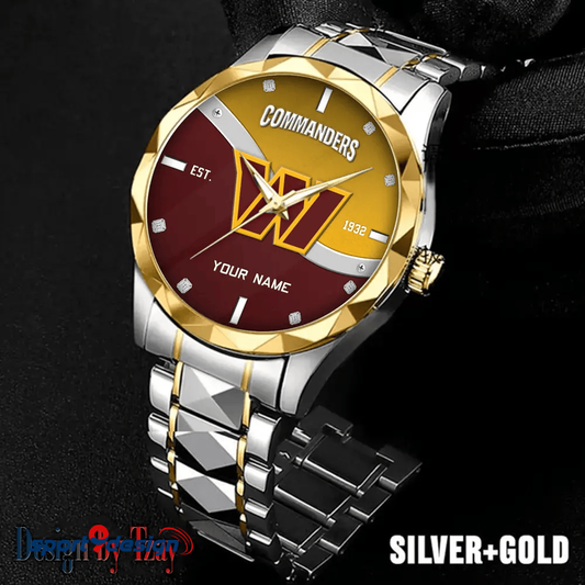 Washington Commanders Warterproof Sports Men Watches Top Brand Luxury Clock Style 2025