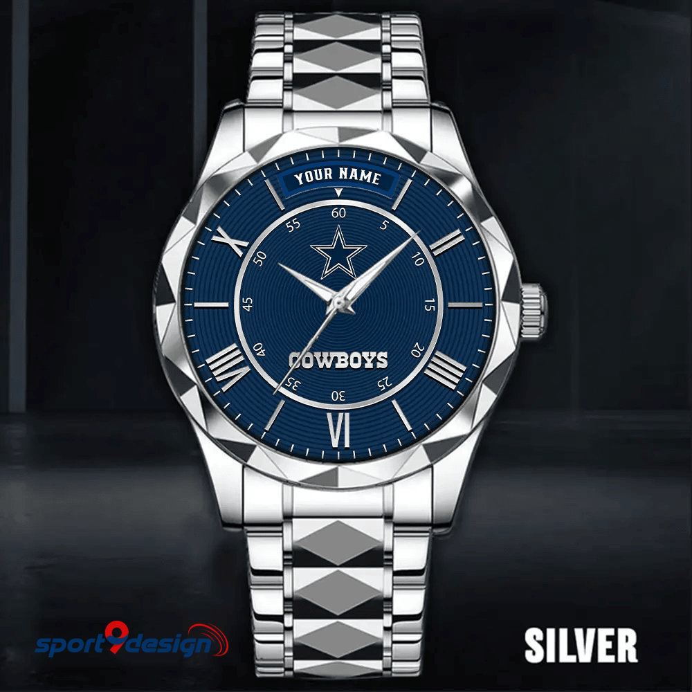 Dallas Cowboys Business Watch For Men Automatic Mechanical Stainless Steel Band 2025