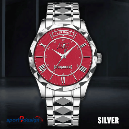 Tampa Bay Buccaneers Business Watch For Men Automatic Mechanical Stainless Steel Band 2025
