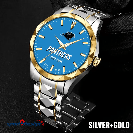 Carolina Panthers Luxury Diamond Men Watch Trending 2025