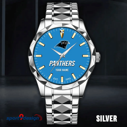 Carolina Panthers Luxury Diamond Men Watch Trending 2025