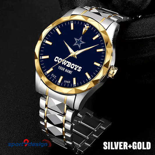 Dallas Cowboys Luxury Diamond Men Watch Trending 2025