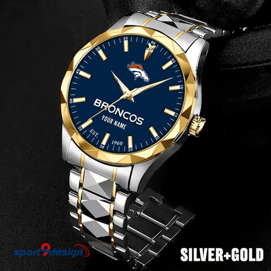 Denver Broncos Luxury Diamond Men Watch Trending 2025