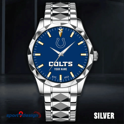 Indianapolis Colts Luxury Diamond Men Watch Trending 2025