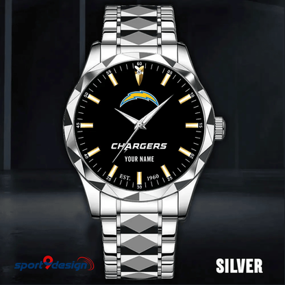 Los Angeles Chargers Luxury Diamond Men Watch Trending 2025