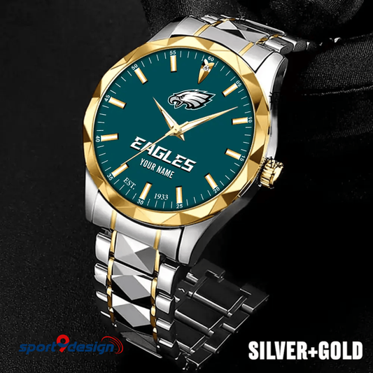 Philadelphia Eagles Luxury Diamond Men Watch Trending 2025