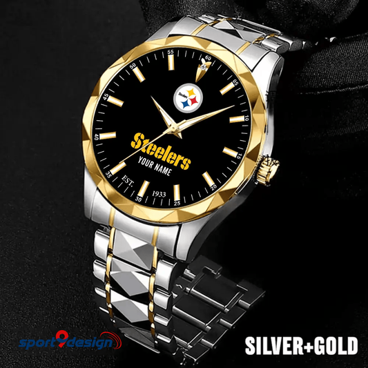 Pittsburgh Steelers Luxury Diamond Men Watch Trending 2025