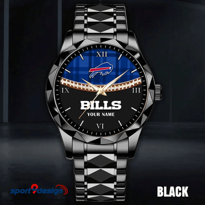 Buffalo Bills Luxury Diamond Men Watch Trending 2025