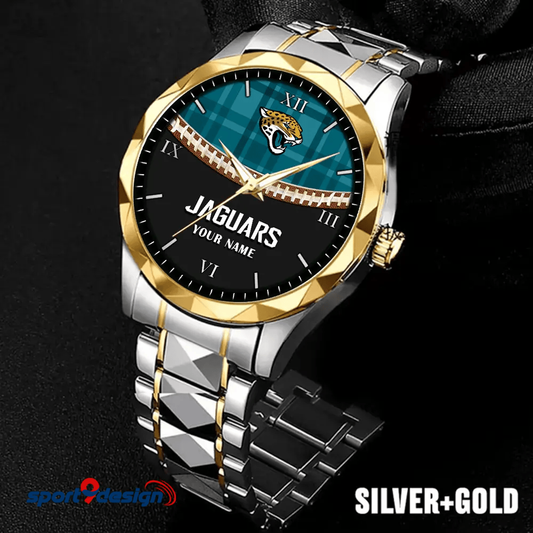 Jacksonville Jaguars Luxury Diamond Men Watch Trending 2025