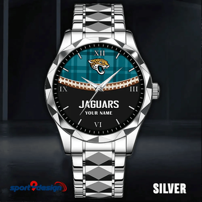 Jacksonville Jaguars Luxury Diamond Men Watch Trending 2025