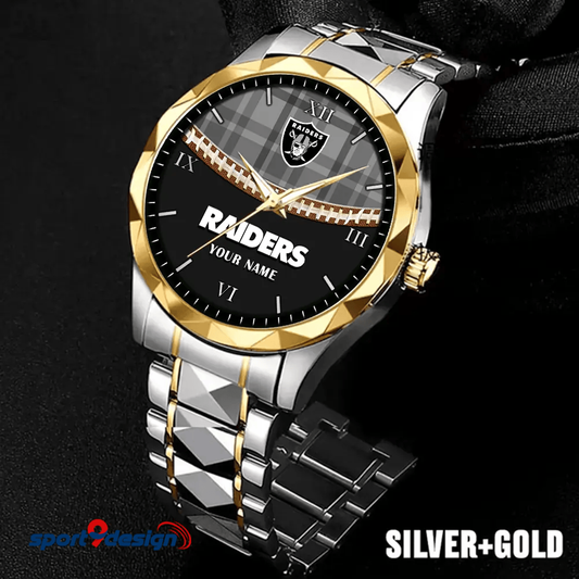 Las Vegas Raiders Luxury Diamond Men Watch Trending 2025