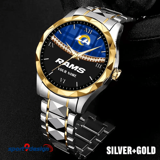 Los Angeles Rams Luxury Diamond Men Watch Trending 2025