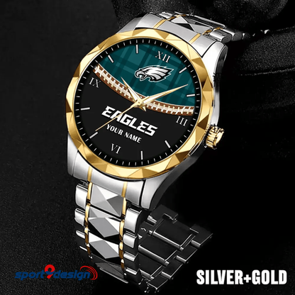 Philadelphia Eagles Luxury Diamond Men Watch Trending 2025
