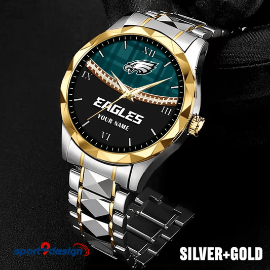 Philadelphia Eagles Luxury Diamond Men Watch Trending 2025