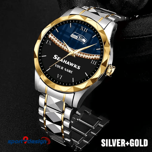 Seattle Seahawks Luxury Diamond Men Watch Trending 2025